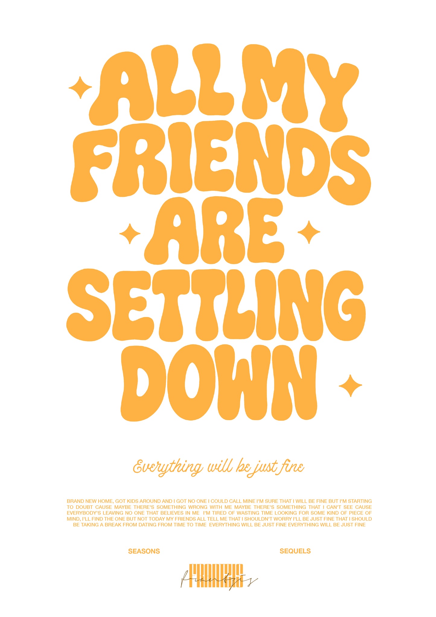 All My Friends Oversized Shirt