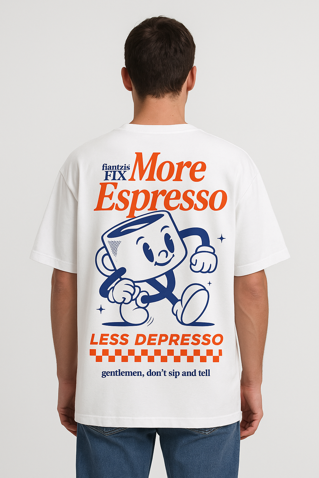 More Espresso Less Depresso Oversized Shirt