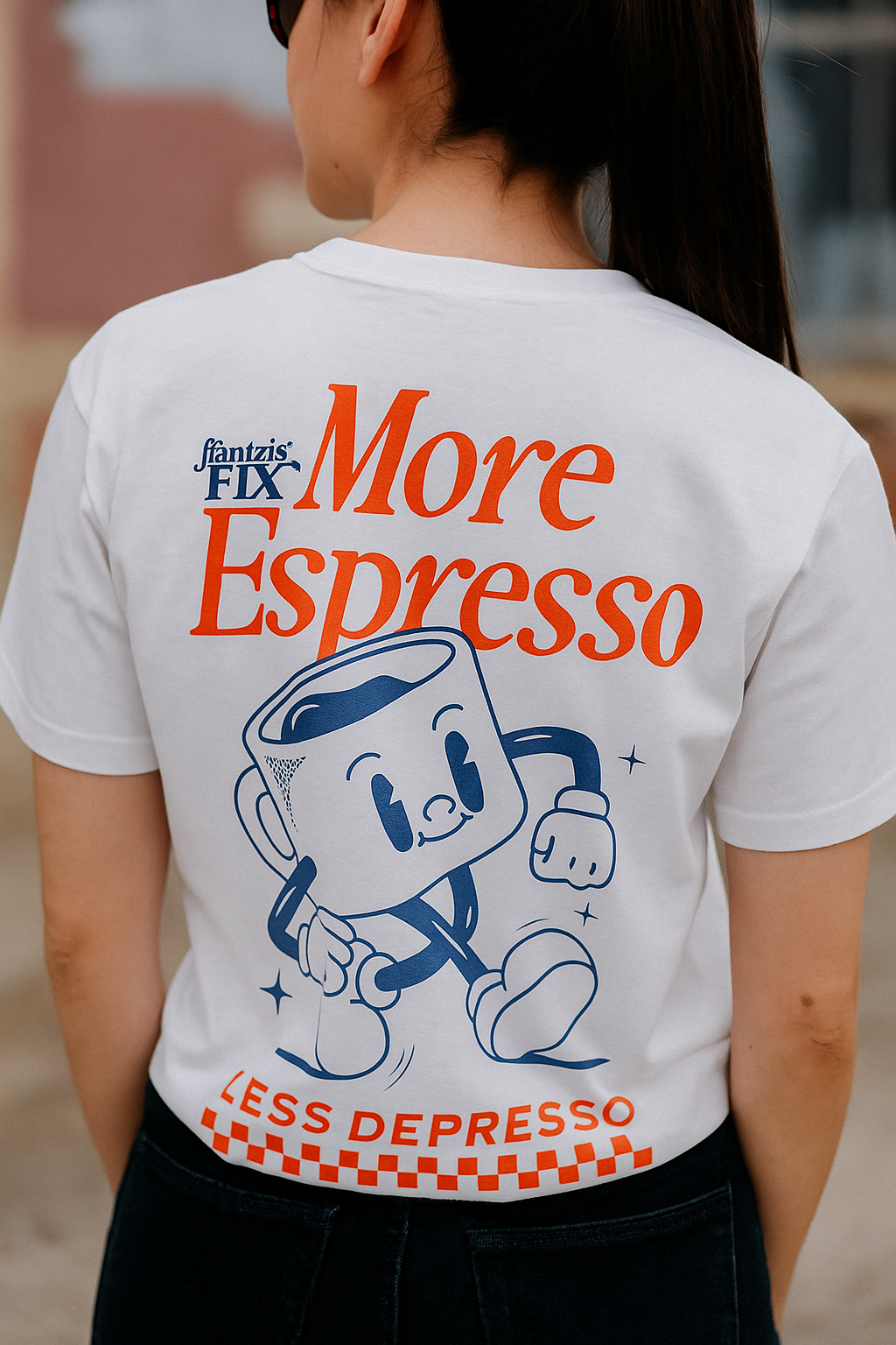More Espresso Less Depresso Oversized Shirt